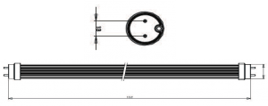 tube light 18w 20w floor plan